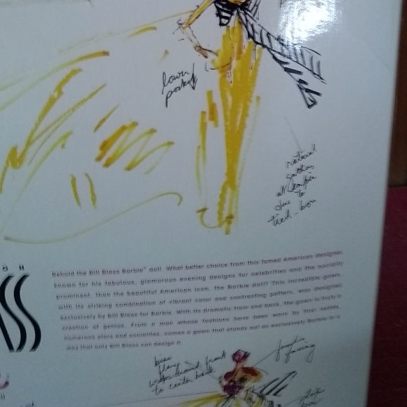 NIB Bill Blass Barbie 1996 Limited Edition - Picture 3 of 8
